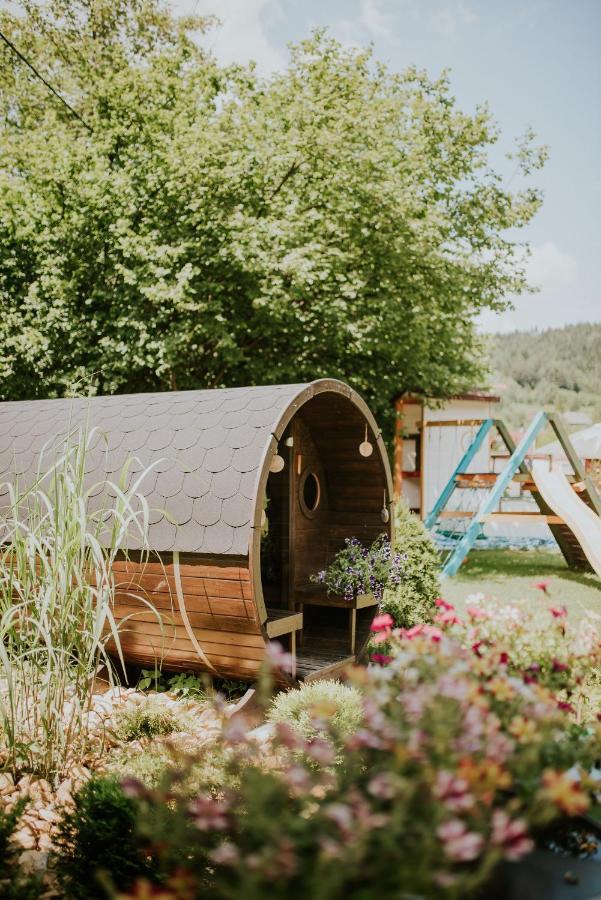 Aloha Glamp - Okragle Domki Przy Rzece - Balia I Sauna - Energylandia Zagornik Buitenkant foto
