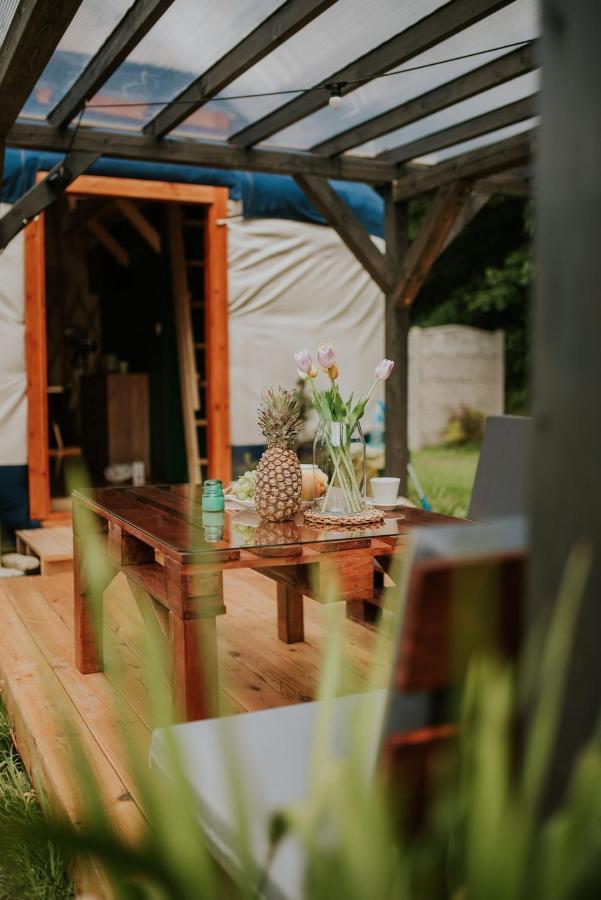 Aloha Glamp - Okragle Domki Przy Rzece - Balia I Sauna - Energylandia Zagornik Buitenkant foto