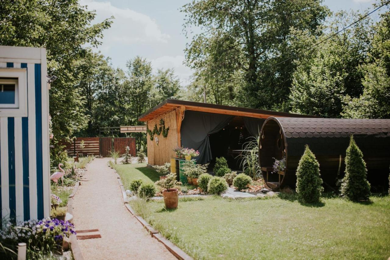 Aloha Glamp - Okragle Domki Przy Rzece - Balia I Sauna - Energylandia Zagornik Buitenkant foto
